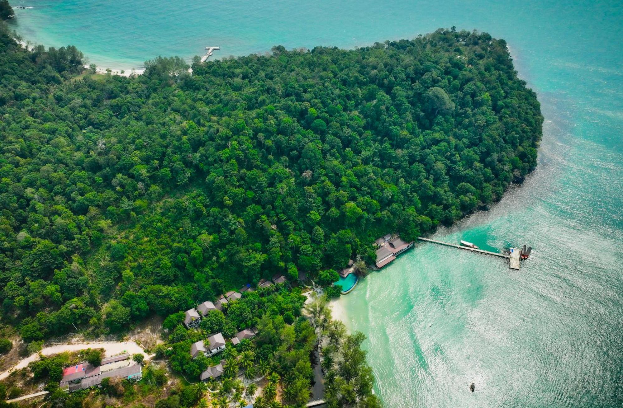 Koh Rong Hill Beach Resort Derm Tkov Village Exterior foto